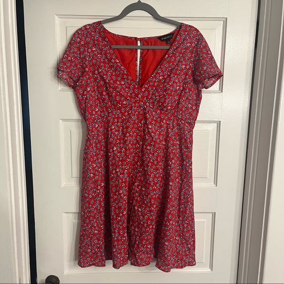 My Michelle Dresses & Skirts - Red Floral Dress
